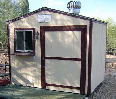 gable roof shed plans