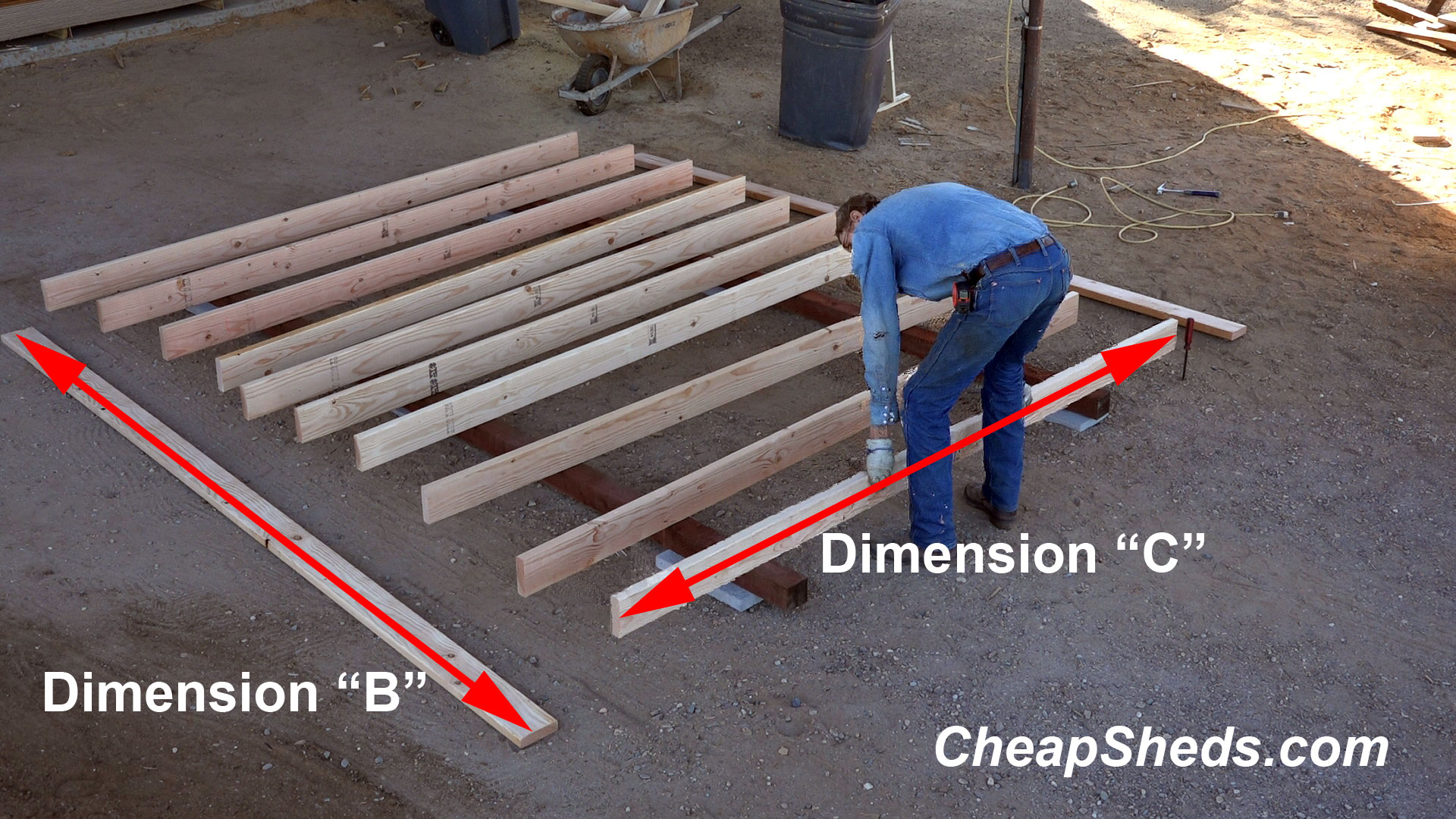 Build A 10×12 Tall Barn Style Shed In 10 Steps